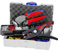 KNIPEX Assortiment de sertissages pour embouts de câble 11 outils 265 mm, 97 90 14