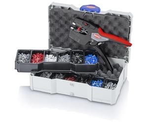 KNIPEX Assortiment de sertissages pour embouts de câble 13 pièces, 97 90 27