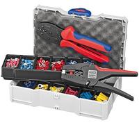 Knipex 97 90 22 Pince à sertir pour cosses isolées, pour connecteurs enfichables isolés, pour con