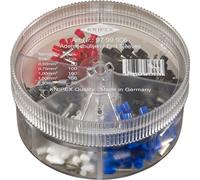 Assortiment d'embouts simples Knipex 97 99 906 0.5 mm² partiellement isolé blanc, gris, rouge, noir, bleu 400 pc(s)
