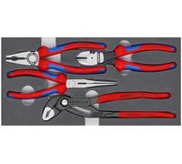 KNIPEX Basic Pliers Set IN Foam Tray 5 Pièces 00 20 01 V15