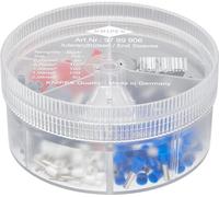 Assortiment d'embouts simples Knipex 97 99 906 0.5 mm² partiellement isolé blanc, gris, rouge, noir, bleu 400 pc(s)