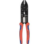 Knipex 97 21 215 Pince à sertir pour cosses isolées, pour connecteurs enfichables isolés 0.75 à 6 mm²