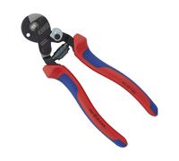 Knipex Cisailles pour Câbles Métalliques Haute Résistance rouge 160 mm