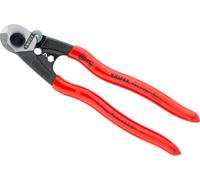 Knipex 95 61 190 Pince coupe-câbles Adapté pour (technique d'isolation) câbles en alu et en cuivre, à 1 ou plusieurs fils, câbles