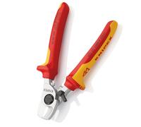 Knipex Ciseaux À Câble Avec Ressort D'Ouverture VDE 1000V 165Mm Réglable 9526165