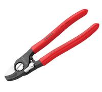 Knipex Ciseaux À Câble Poignée En PVC Avec Ressort De Retour 165Mm KPX9521165