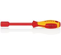 Knipex clé à douille SW 13,0mm six pans intérieur bruni poignée isolante 2 composants - 98 03 13