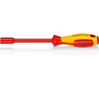 KNIPEX Clé à douilles avec poignée de tournevis isolées par, 98 03 09