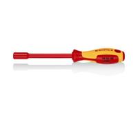 KNIPEX 98 03 08 Clé à douilles avec poignée de tournevis isolées par gaines b...
