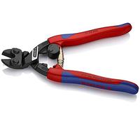 KNIPEX CoBolt Coupe-boulons compact sur carte LS avec gaines bi-matière minces 200 mm, 71 22 200 SB