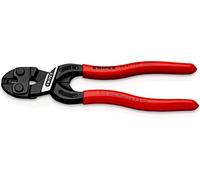 KNIPEX CoBolt S Coupe-boulons compactes Avec évidement dans le tranchant sur carte LS gainées en plastique 160 mm, 71 31 160 SB