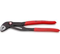 Knipex Cobra® QuickSet Pince multiprise de pointe grise atramentisée, gainées en plastique antidérapant 250 mm 87 21 250