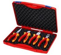 Knipex Coffret d'outils RED Électro Set 1 4 outils 275 mm, 00 20 15