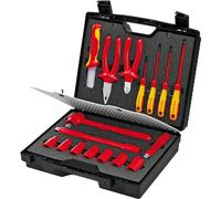 KNIPEX Coffret compact 17 outils 380 mm, 98 99 11