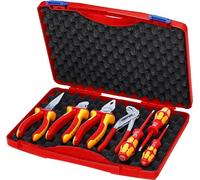 Knipex Coffret d'outils "RED" Électro Set 2, 7 outils Knipex Quantité:1