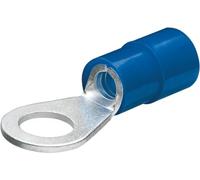 Cosses rondes isolées bleu Ø 8mm / 1,5 - 2,5mm² - AWG 15 -13 - 100 pièces KNIPEX - 9799176