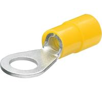 Knipex Cosses à œillet isolées Ø 5,0 mm 4,0–6,0 mm² Jaune 100 pièces