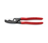 Knipex 95 11 200 Pince coupe-câbles Adapté pour (technique d'isolation) câbles en alu et en cuivre,
