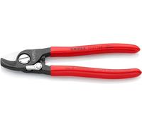 Knipex Coupe-câbles Avec ressort d'ouverture gainées en plastique 165 mm, 95 21 165
