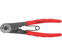 Knipex Coupe-câbles Bowden noire atramentisée, gainées en plastique 150 mm 95 61 150