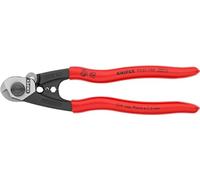 Knipex Coupe-câbles forgé gainées en plastique 190 mm (carte LS/blister) 95 61 190 SB