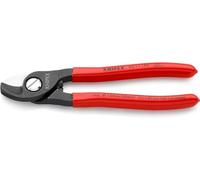 KNIPEX Coupe-câbles sur carte LS gainées en plastique 165 mm, 95 11 165 SB
