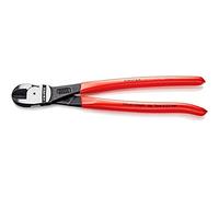 Knipex Coupe-fils central à forte démultiplication noire atramentisée, gainées en plastique 250 mm 74 91 250