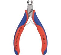 Knipex coupe-raies électronique longueur 115mm poli manche 2-composants petite facette - 64 42 115