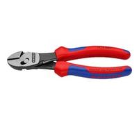 Knipex TwinForce 73 72 180 F pour l'atelier Pince coupante diagonale à forte démultiplication avec facette 180 mm