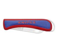 KNIPEX Couteau pliant d'électricien en blister 120 mm, 16 20 50 SB