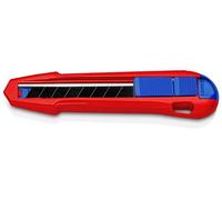 Knipex Couteau universel CutiX – 165 mm magnésium – verrouillage de la lame – lame sécable 18 mm