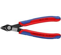 Knipex Electronic Super Knips® brunie, avec gaines bi-matière 125 mm (carte LS/blister) 78 71 125 SB
