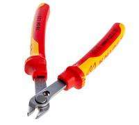 Knipex Electronic Super Knips® VDE isolées par gaines bi-matière, certifiées VDE 125 mm (carte LS/blister) 78 06 125 SB