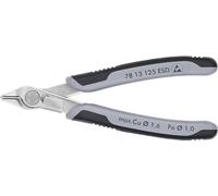 Knipex Pince coupante Super Knips 78 13 125 ESD antistatique 125 mm poignées multimatières