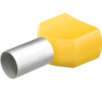Knipex Cosse à fourreau double 2x6,00 mm² 14 mm avec collerette – 50 pièces