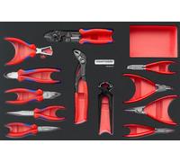 KNIPEX EVA3 Jeu de pinces 12 pcs. 60x40 cm