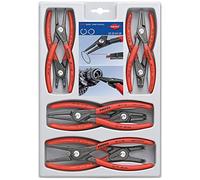 KNIPEX Jeu de pinces de précision pour circlips 8 outils, 00 20 04 SB