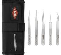 KNIPEX Jeu de pincettes de précision, 5 pièces