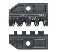 KNIPEX Jeu de sertissage pour connecteurs non isolés