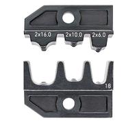 Knipex 97 49 18 Matrice à sertir pour embouts doubles 6 à 16 mm² adapté pour marque (pinces) Knipex 97 43 200, 97 43 E, 97 43