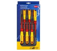 Knipex Jeu de tournevis VDE Fente / Phillips / Pozidriv - 00 20 12 V04