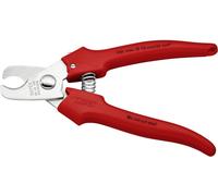 Knipex Kabelschere 165mm fuer Kabel 10mm/24mm² Knipex 95 05 165 Pince coupe-câbles Adapté pour (technique disolation) câbles en alu et en cuivre, à 1 ou