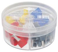 Boite d'assortiment d'embouts jumelés 20 x (2x4) 10 x (2x6) (2x10) 5 x (2x16mm²) KNIPEX - 9799909