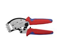 Knipex Pince à sertir Twistor16 auto-ajustable tête rotative pour embouts de câble 97 53 18 SB