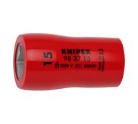 Knipex KNIPEX Douille à cliquet 3/8" 47 mm pour vis hexagonales avec carré intérieur 98 37 15 Quantité:1