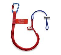 Knipex KNIPEX Fangleine avec mousqueton fixe pour sécurité anti-chute d’outils 900 mm Quantité:1