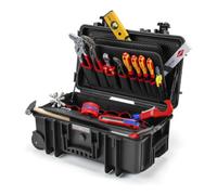 KNIPEX "Mallette à outils ""Robust26 Move"" plomberie, 17 pièces, Set d''outils"