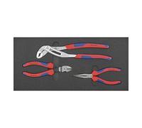 Knipex Knipex Module d’outil 1/3 188 × 395 × 30 mm Pinces 3 pièces Quantité:1