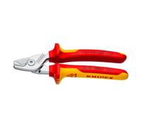 Knipex Knipex Petit coupe-câbles avec gaine bimatière Isolation VDE, Longueur totale: 160 mm Quantité:1